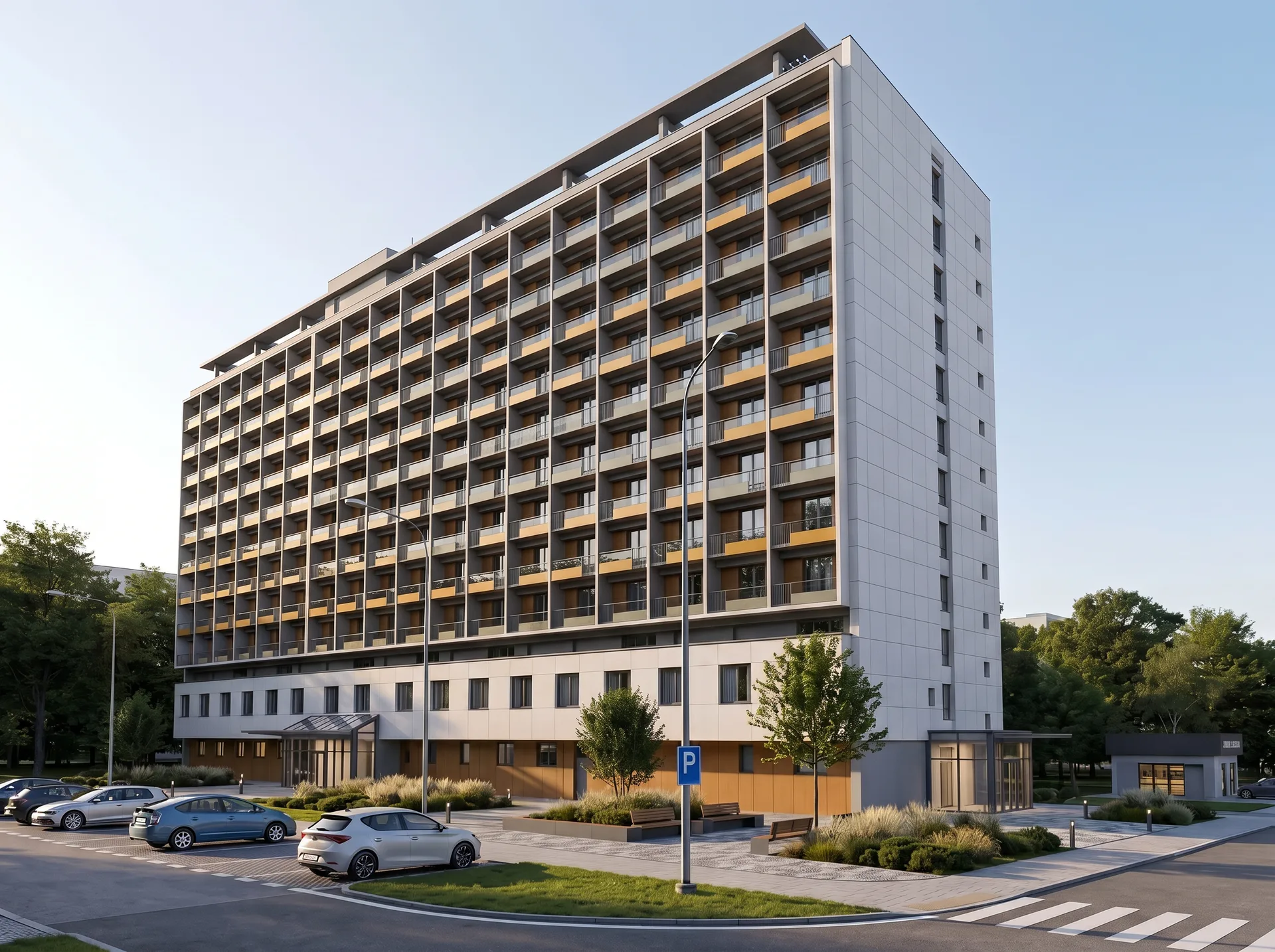 Nová Lípa — vizualizace exteriéru domu