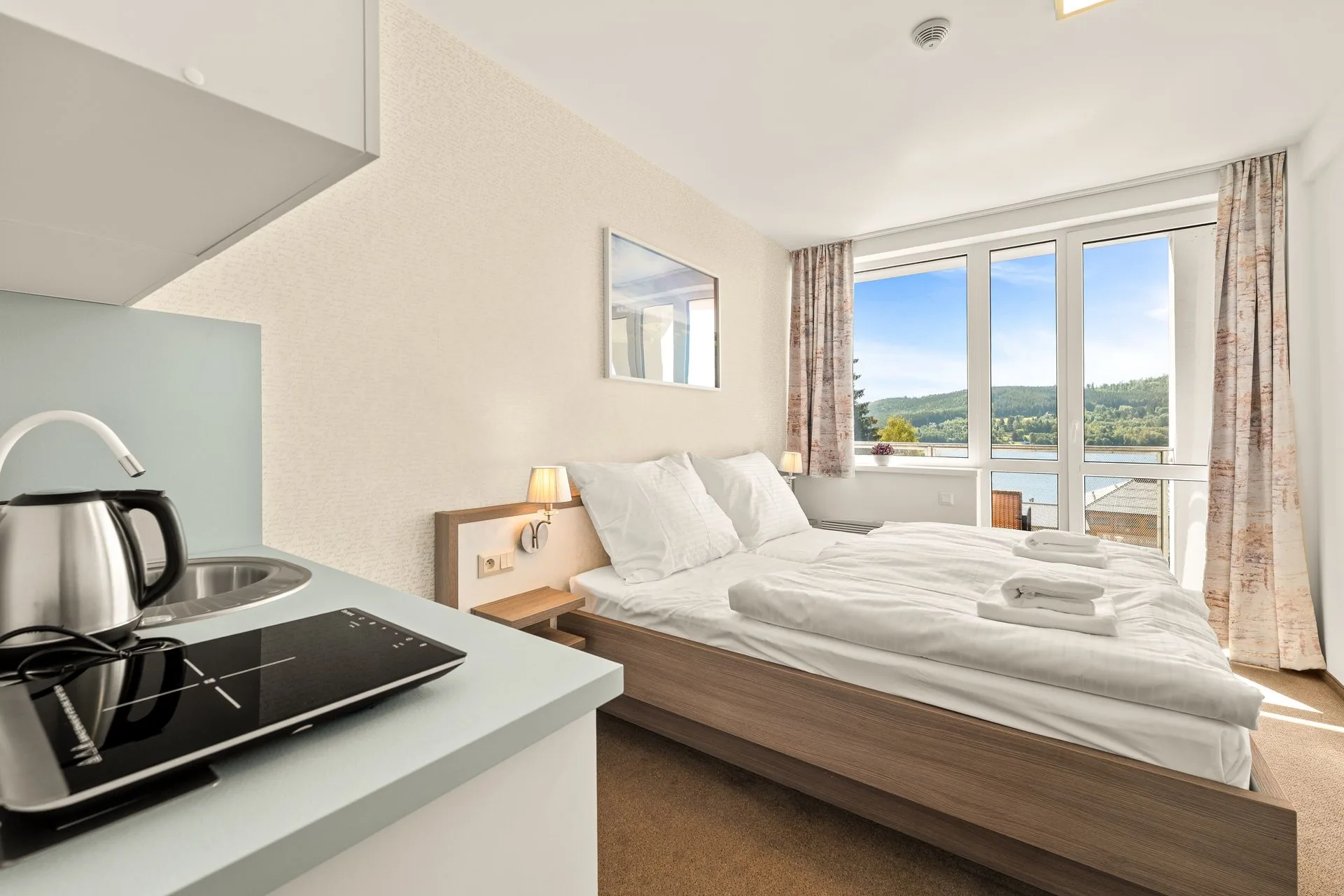 Star Lipno — apartmán s kuchyňkou a výhledem